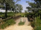 ponte ciclopedonale gia` esistente vicino a Villa Buri