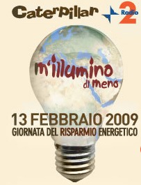 logo dell'iniziativa "m'illumino di meno"