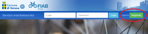 Screenshot sito marchiatura