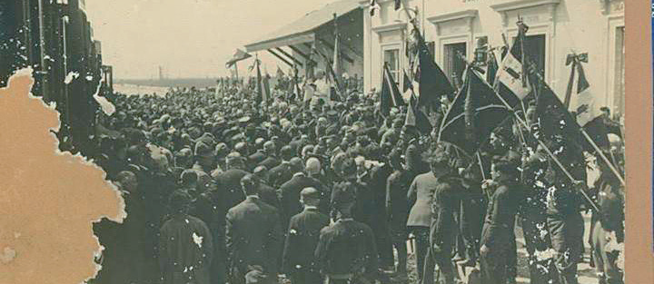 163 Ostiglia-TV 19.04.1925 Inaugurazione della stazione di Cologna Veneta e della tratta Legnago-Cologna Veneta