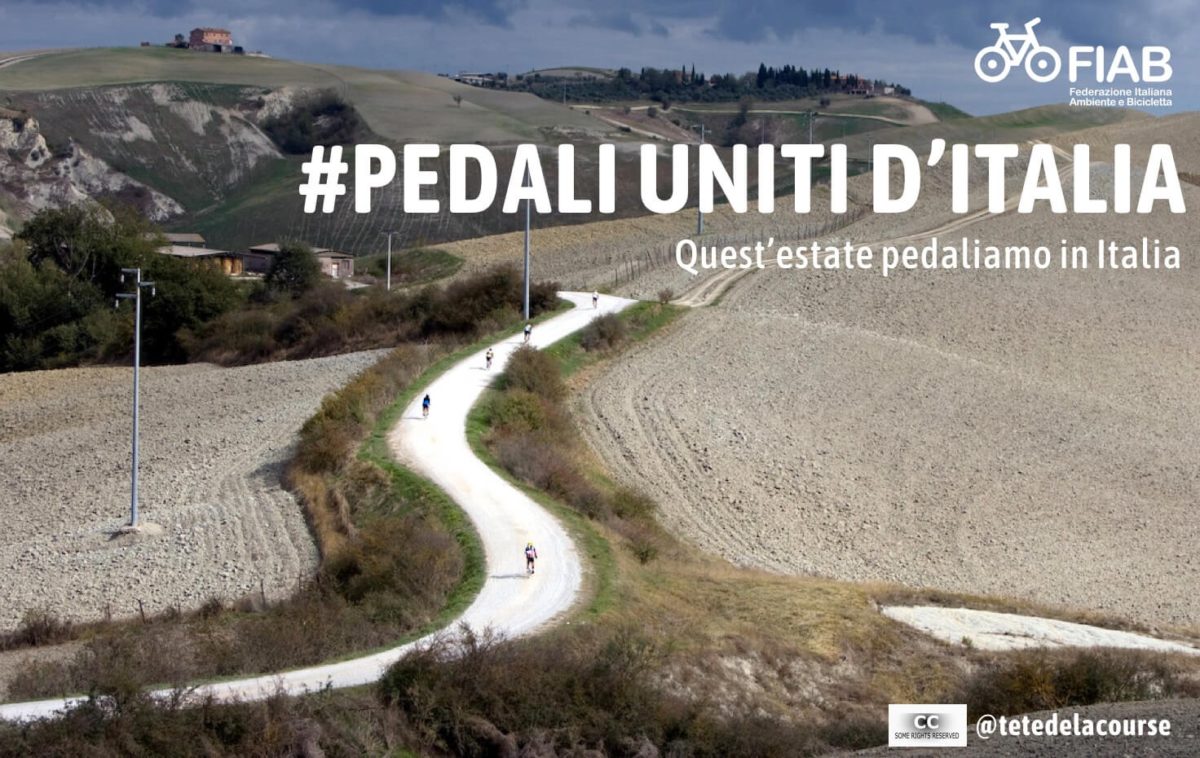 #pedaliunitiditalia Quest'estate pedaliamo in Italia