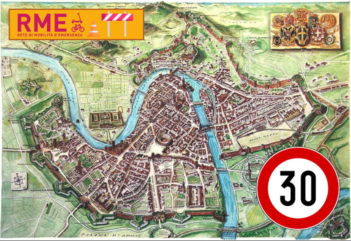 Verona - Cinta magistrale asburgica - RME - Zona 30