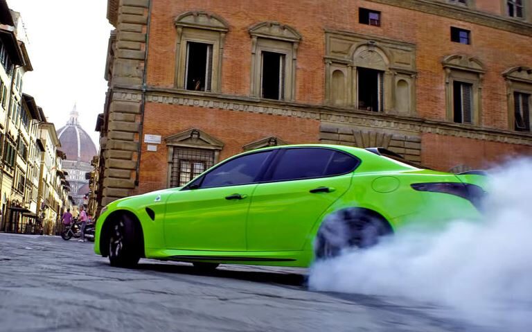 Alfaromeo Giulia Q (spot a Firenze)
