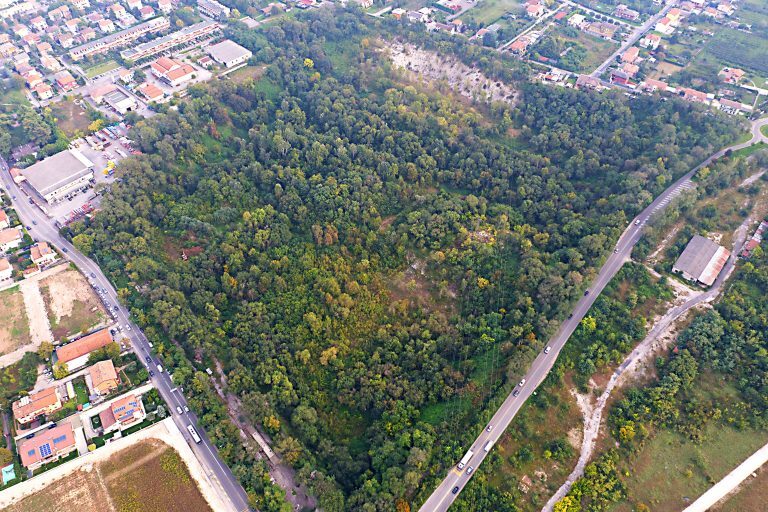 Bosco Speziala - Foto aerea