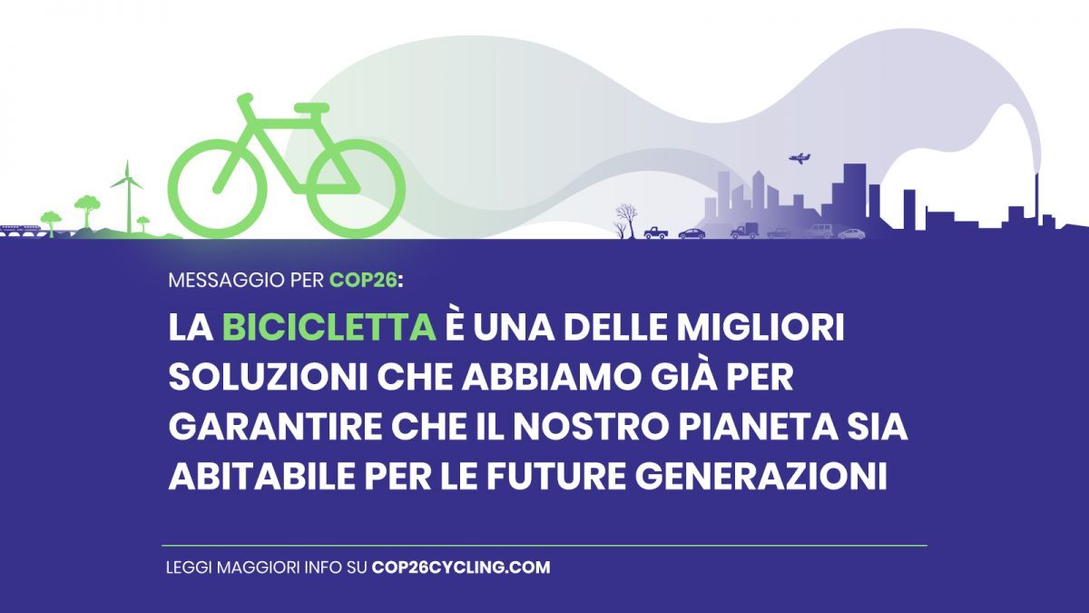 2021.11.02 COP26 Per combattere i cambiamenti climatici... (campagna FIAB nazionale) Messaggio 06