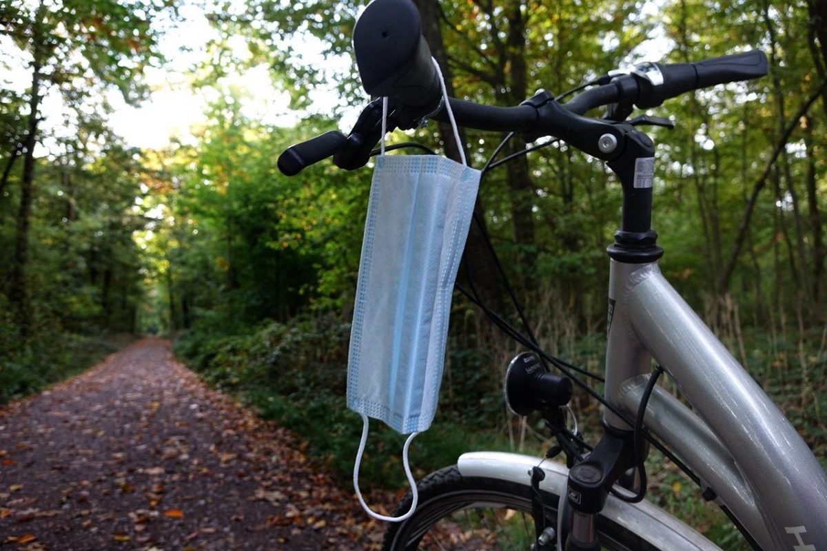 Bicicletta pandemia mascherina (pixabay bicycle-5734871_1280)