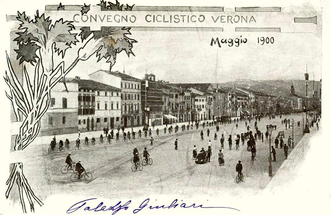 1900.05 Convegno ciclistico Verona (cartolina)
