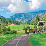 Ponte ciclabile in Val di Fiemme