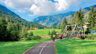 Ponte ciclabile in Val di Fiemme