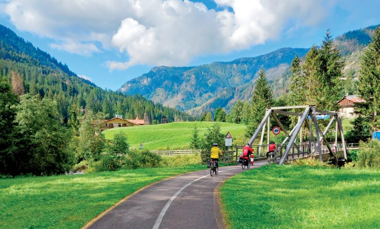 Ponte ciclabile in Val di Fiemme