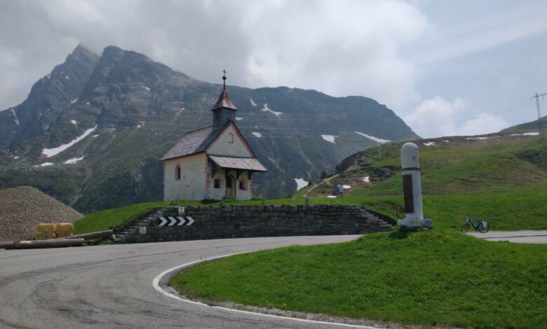 Montagna, passo giovo, chiesa, val d'isarco