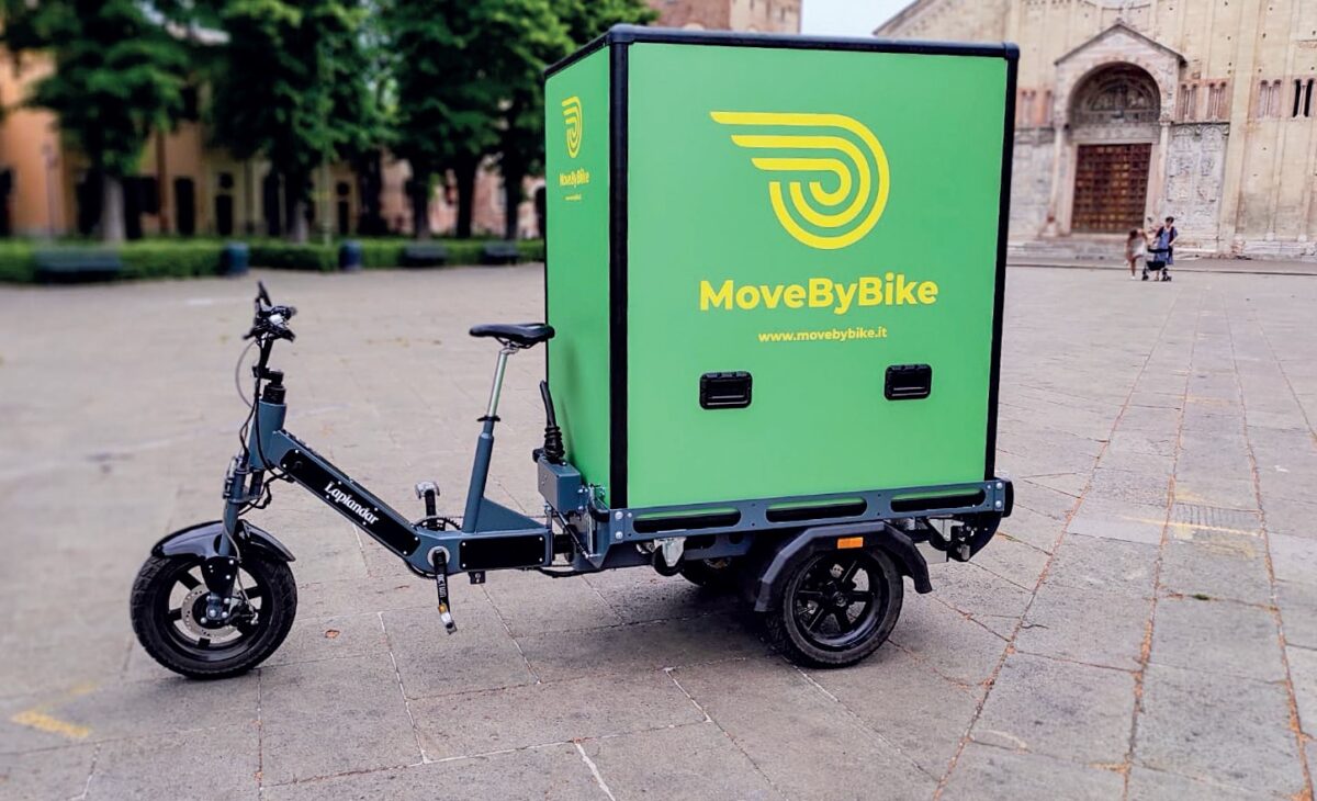 RL177 Bicimpresa - Move by bike marchio svedese cuore veronese - Triciclo