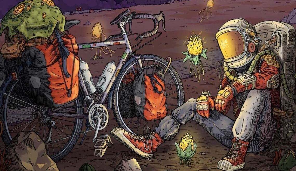 Evan Miller (EvanArt) - Fantasy e bici (da urbancycling.it - evanart.shop) 05