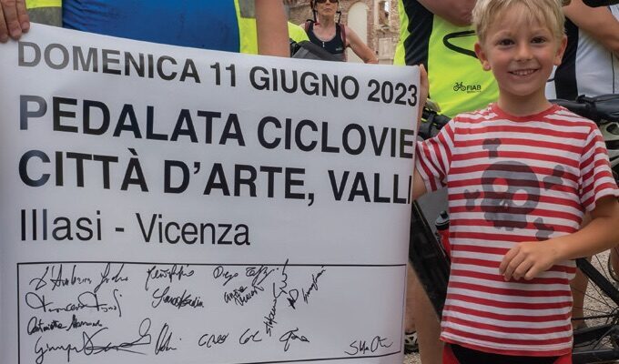 RL179 Coordinamento FIAB Veneto - Pedalare da Illasi a Vicenza - Tutte le firme 680x400