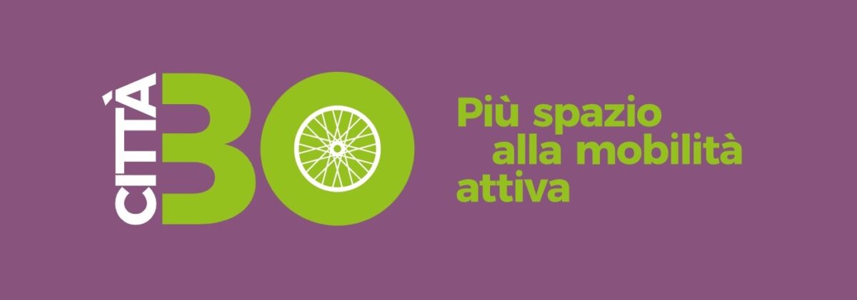 Città 30 - 05 Più spazio alla mobilità attiva (banner da bolognacittà30.it)